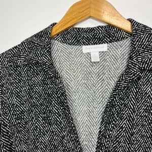 Charter Club Monochrome Patterned Top